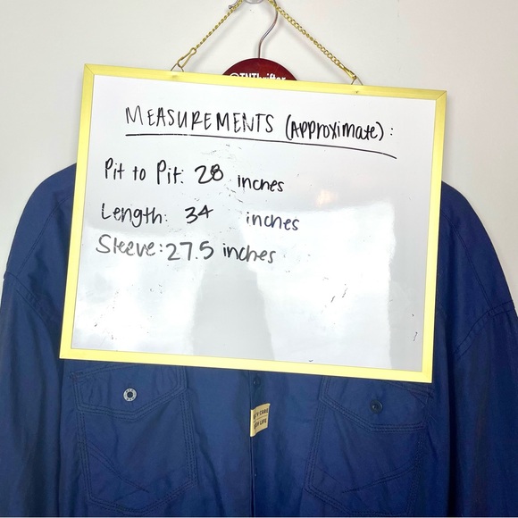 NWT BKE Buckle Easy Care Casual Navy Blue Button Down Shirt Mens XXXL 3XL Work - Picture 11 of 12